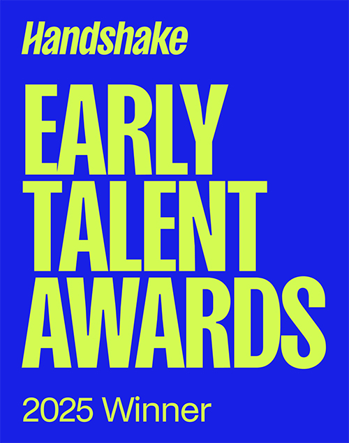 2025 Handshake Early Talent Awards Winner Award badge