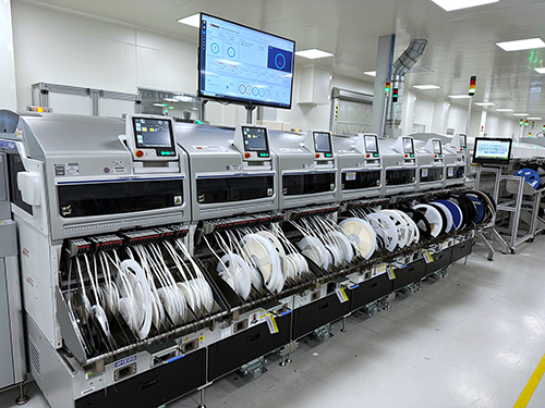 Equipment in a manufacturing facility